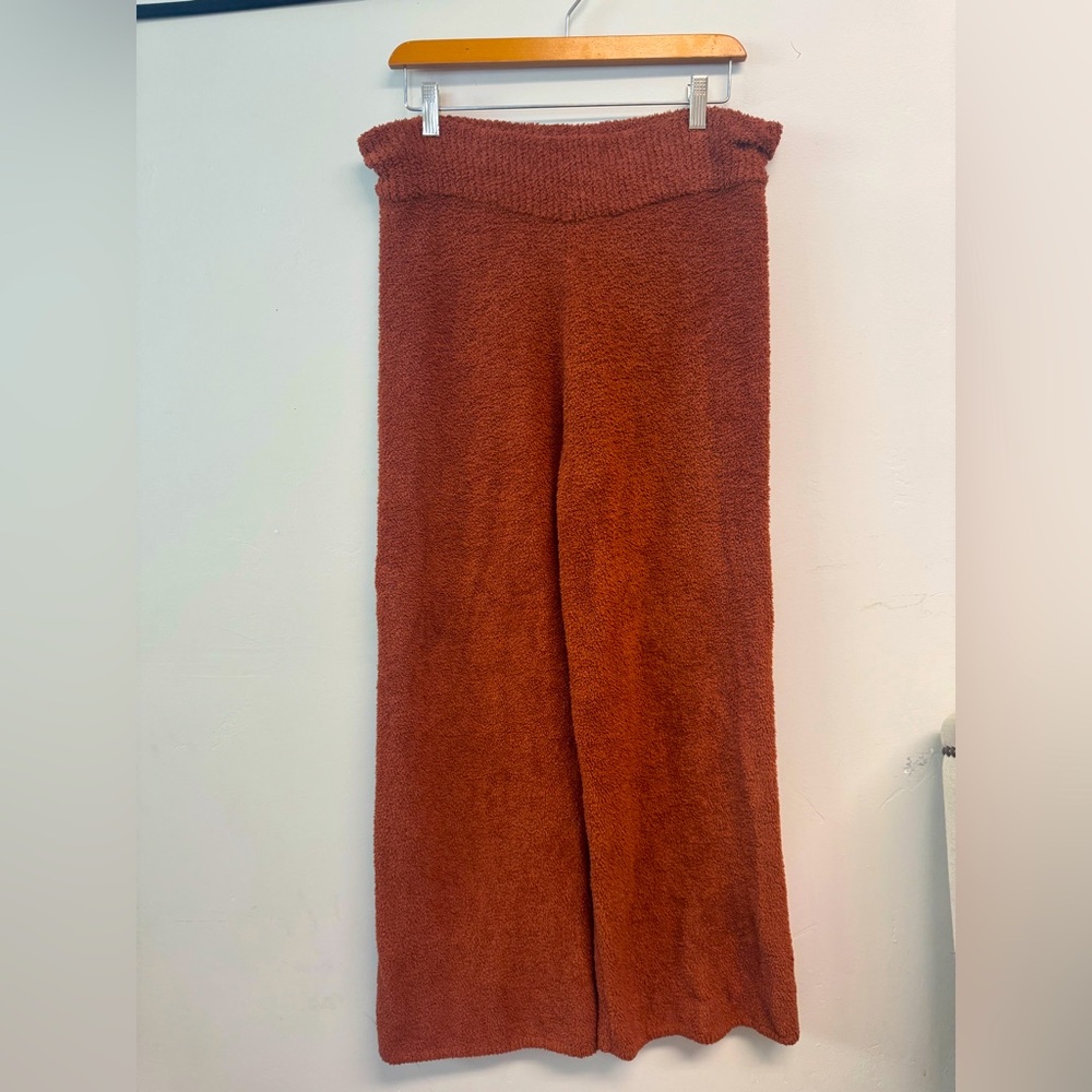 Stars Above Terracotta Knit Pants